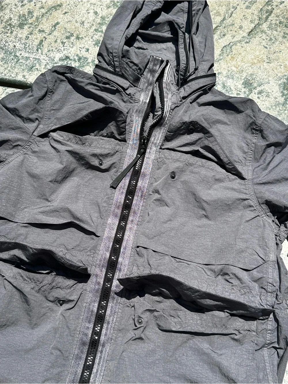 Nike Tech Pack Winter Jacket Mens Size Large Gray